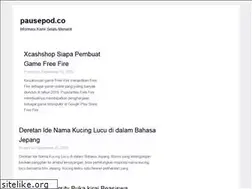 Sites similar to pausepod.co