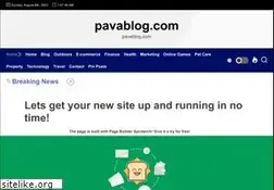 Sites similar to pavablog.com