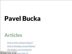 Sites similar to pavelbucka.com