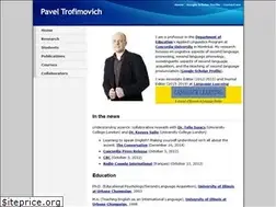 Sites similar to paveltrofimovich.ca