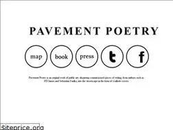Sites similar to pavementpoetry.com