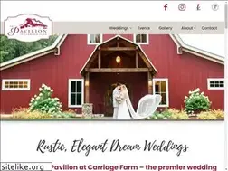 Sites similar to pavilionatcarriagefarm.com