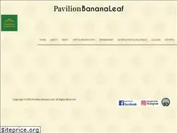 Sites similar to pavilionbananaleaf.com