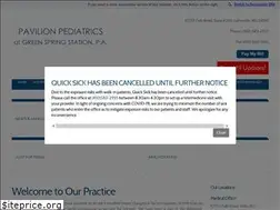 Sites similar to pavilionpediatrics.net