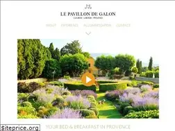 Sites similar to pavillondegalon.com
