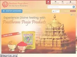 Sites similar to pavithrampoojastores.com