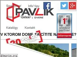 Sites similar to pavlik-okna.sk