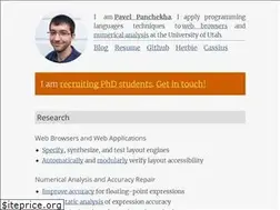 Sites similar to pavpanchekha.com