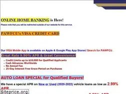 Sites similar to pawfcu.com