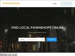 Sites similar to pawnshoplistings.com