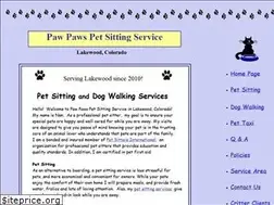 Sites similar to pawpawspetsit.com
