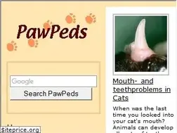 Sites similar to pawpeds.com