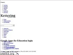 Sites similar to paws.kettering.edu