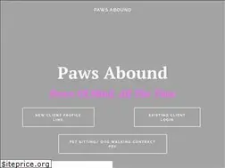 Sites similar to pawsabound.com