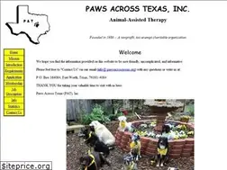 Sites similar to pawsacrosstexas.org
