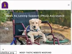 Sites similar to pawsaslovingsupport.org