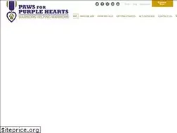 Sites similar to pawsforpurplehearts.org