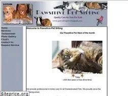 Sites similar to pawsitivepetsittingmd.com