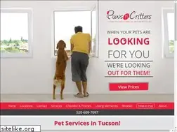Sites similar to pawsncritters.com