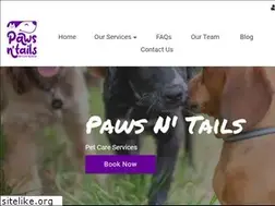 Sites similar to pawsntails.com