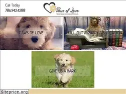 Sites similar to pawsoflovegoldendoodles.com