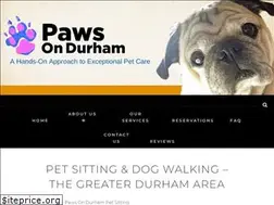 Sites similar to pawsondurham.com
