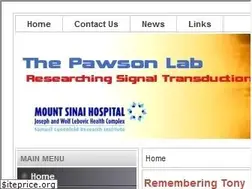 Sites similar to pawsonlab.mshri.on.ca