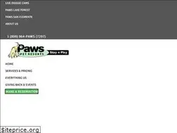 Sites similar to pawspetresorts.com