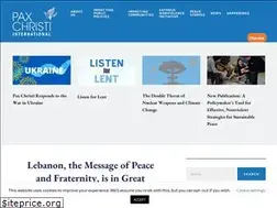Sites similar to paxchristi.net
