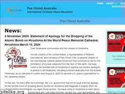 Sites similar to paxchristi.org.au