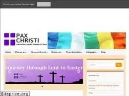 Sites similar to paxchristi.org.uk