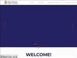 Sites similar to paxchristi.org