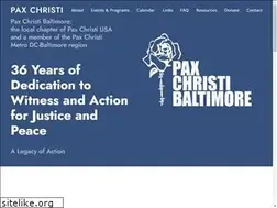 Sites similar to paxchristibaltimore.org