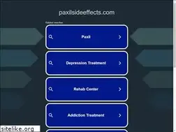 Sites similar to paxilsideeffects.com