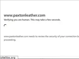 Sites similar to paxtonleather.com