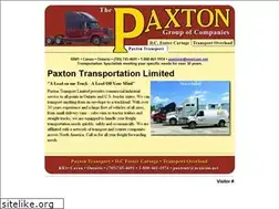 Sites similar to paxtontransport.com