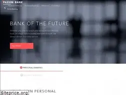 Sites similar to paxumbank.com