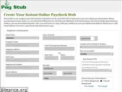 Sites similar to pay-stub.co