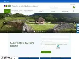 Sites similar to paya-boyaca.gov.co