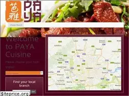 Sites similar to paya-cuisine.co.uk