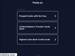 Sites similar to payby.ps