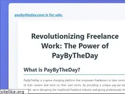 Sites similar to paybytheday.com