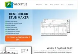 Sites similar to paycheckstubonline.com