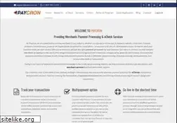 Sites similar to paycron.com