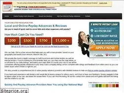 Sites similar to paydayadvancesreviewed.com