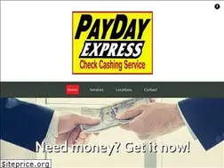 Sites similar to paydayexpressne.com