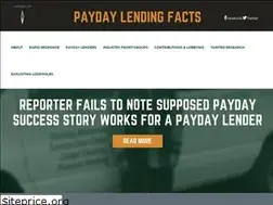 Sites similar to paydaylendingfacts.org