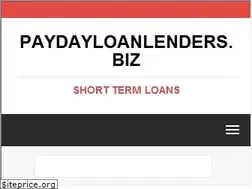 Sites similar to paydayloanlenders.biz