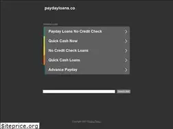 Sites similar to paydayloans.co