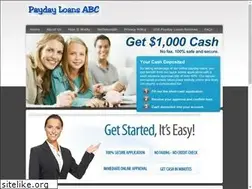 Sites similar to paydayloansabc.com
